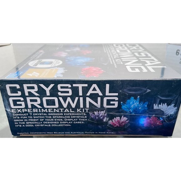 CRYSTAL GROWING EXPERIMENTAL KIT, 7 experiments, age 10+, free download, NEW/SEA - Picture 3 of 3
